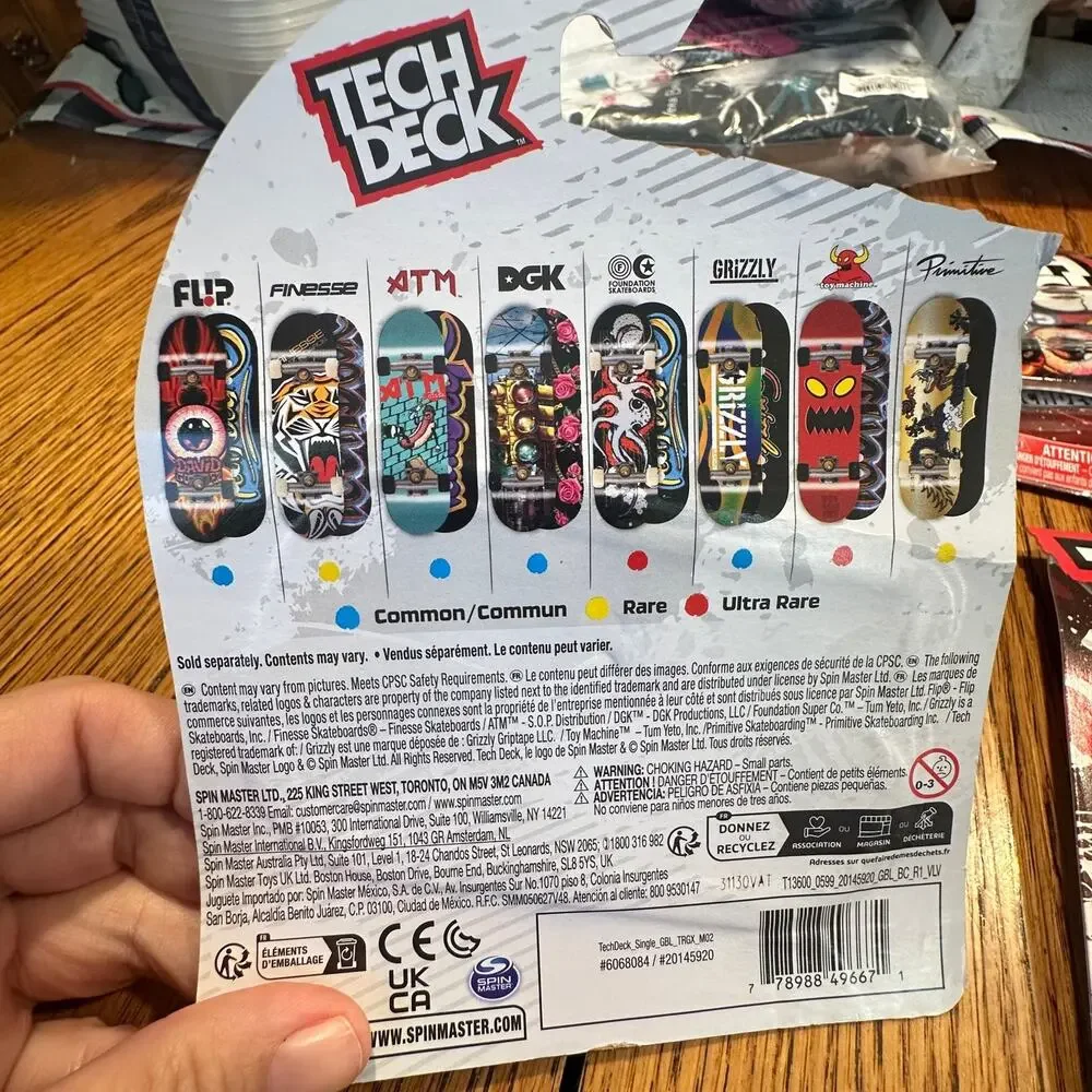 Lot of 8 Tech Deck Steele Series Target Exclusive Spin Master Skateboard *Read